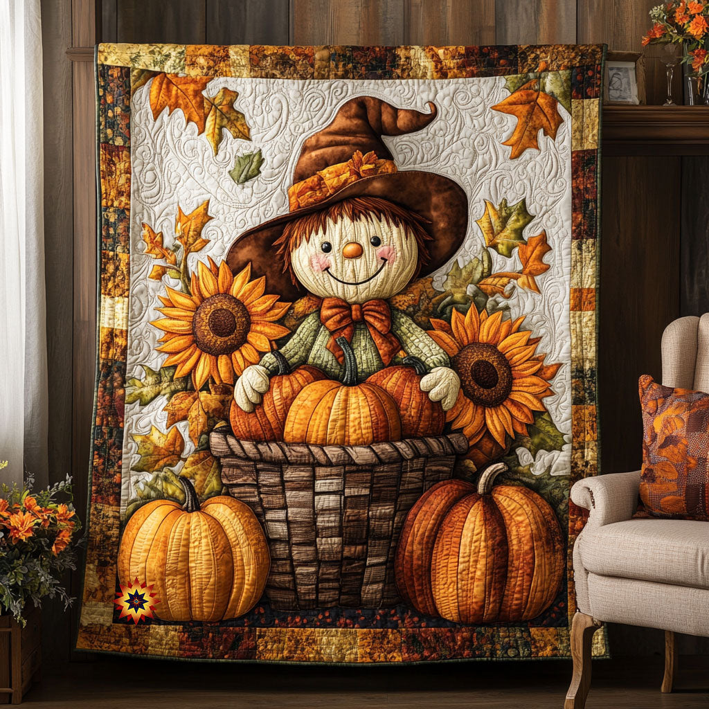 Scarecrow Happy WX0911032CL Quilt