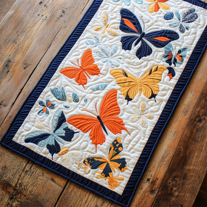 Butterflies WY2802026CL Quilted Table Runner