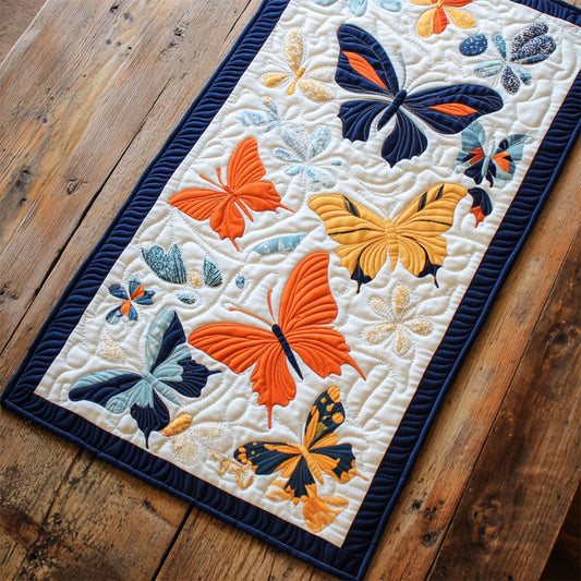 Butterflies WY2802026CL Quilted Table Runner