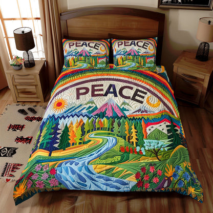 Hippie Peace WJ2410027CL Duvet Cover Set