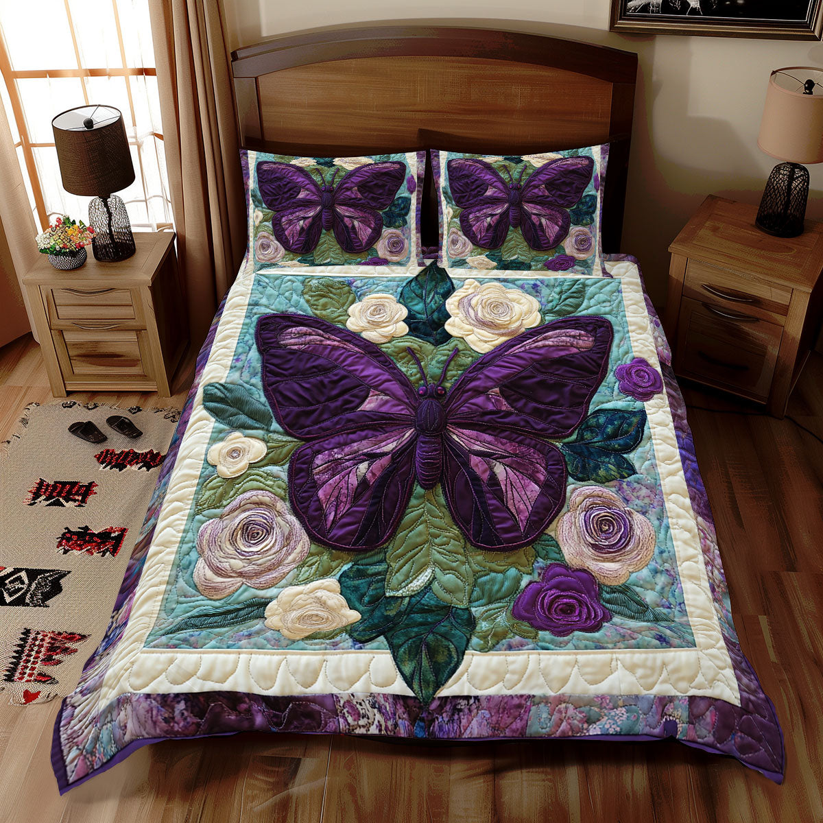 Elegant Butterfly WX2712070CL Duvet Cover Set