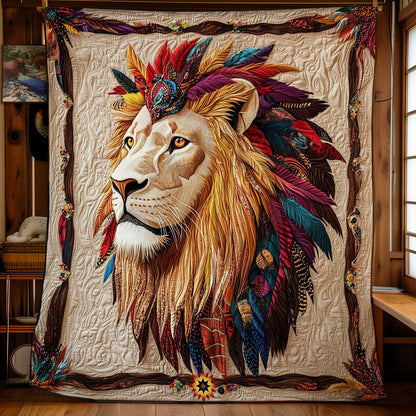 Feather Lion WY2811029CL Quilt