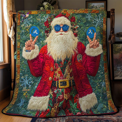 Hippie Santa WN1712046CL Quilt