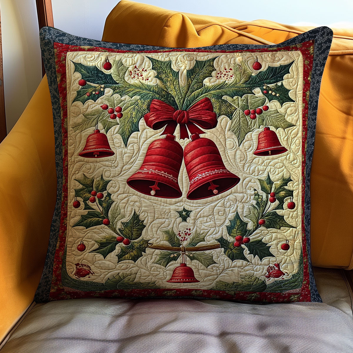 Jingle Bell WJ0811034CL Quilt Pillow Case