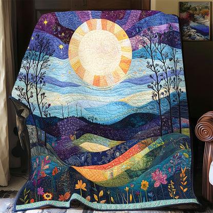 Night In Mountainous WP1311013CL Quilt