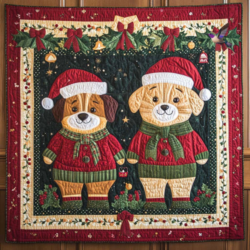Christmas Dog WN0711016CL Quilt