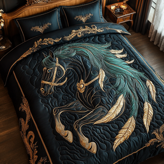 Majestic Stallion Elegance YR0601010CL Duvet Cover Set