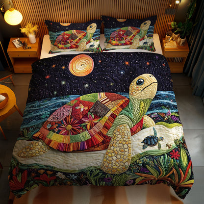 Turtle's Glow WN1010168CL Duvet Cover Set