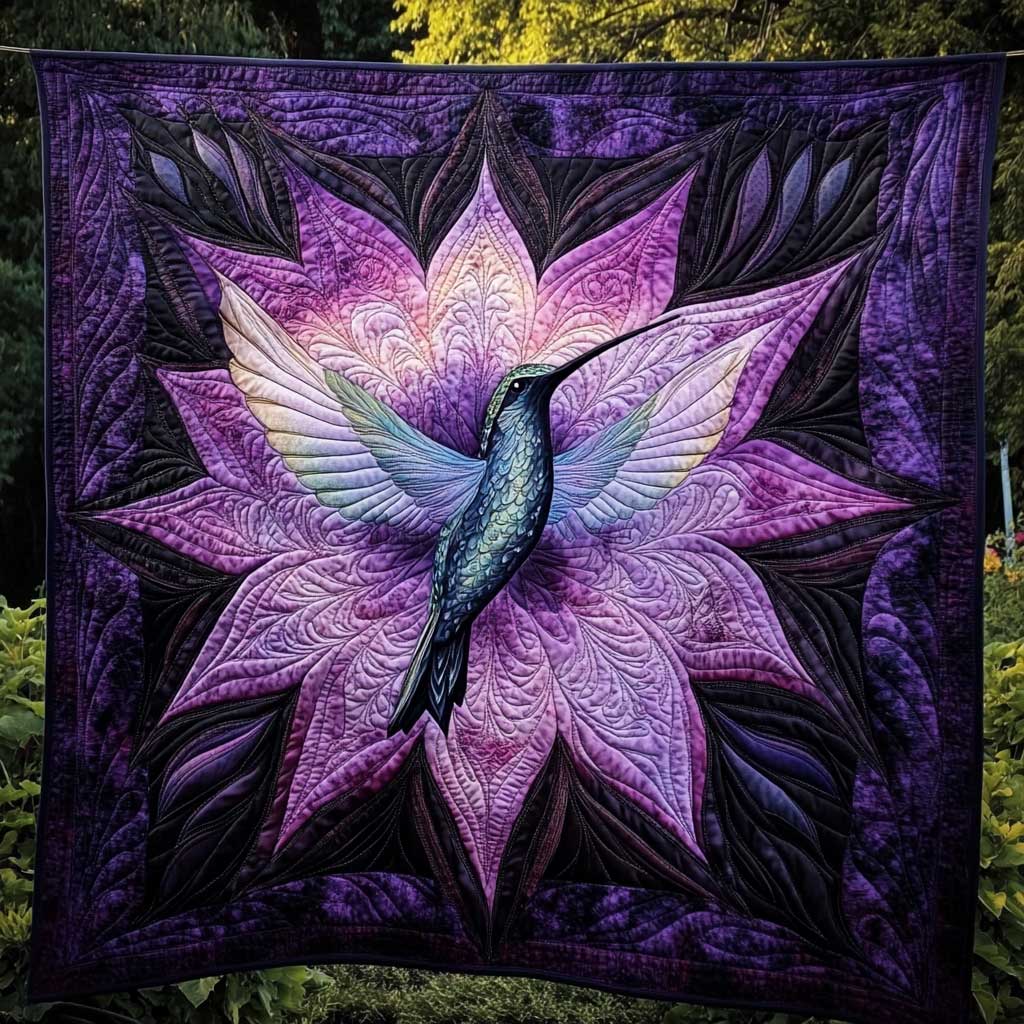Hummingbird Dusk WN2709075CL Quilt
