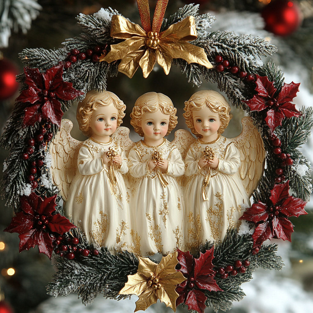 Angel Pray CW2411055CL Christmas Ornament