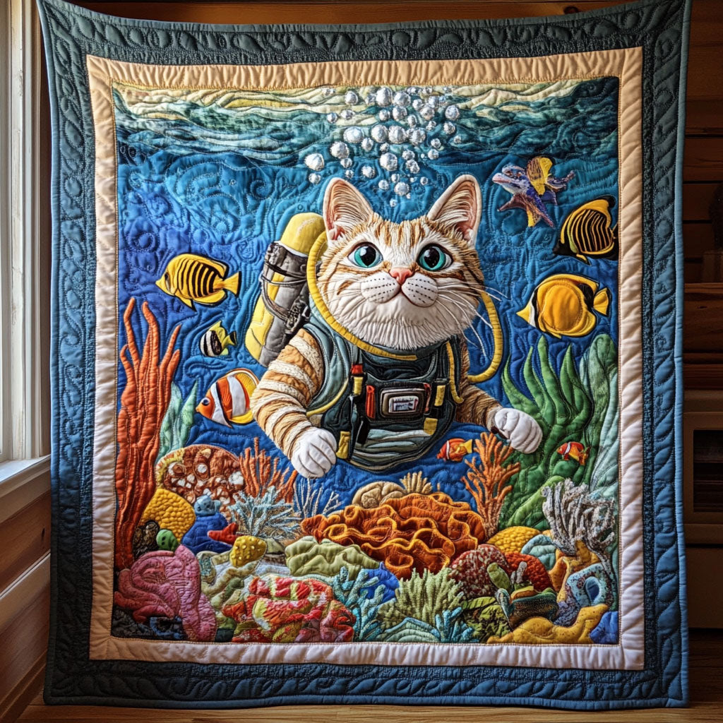 Dive Cat CP1605053CL Quilt