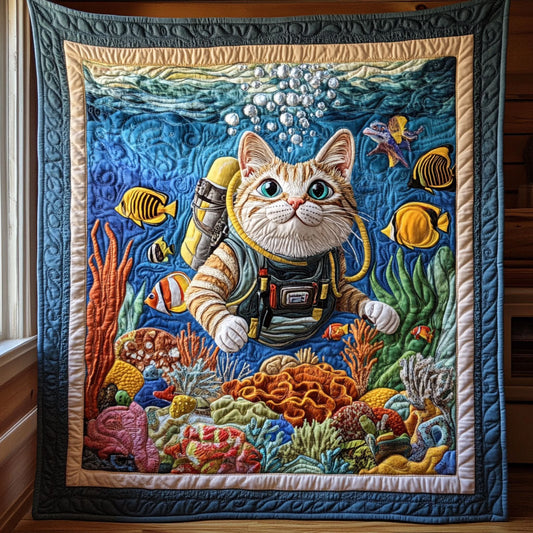 Dive Cat CP1605053CL Quilt