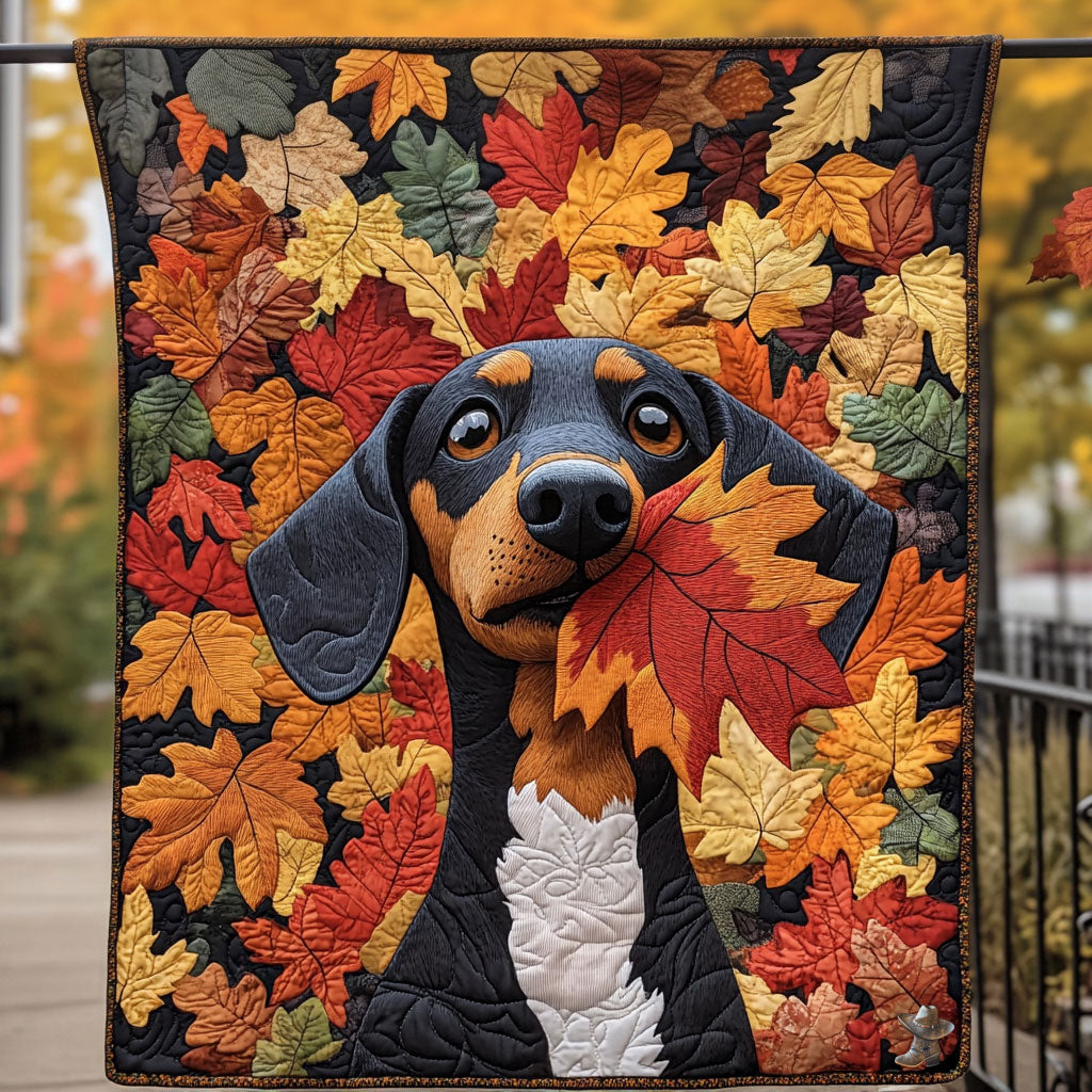 Dachshund  WU1110009CL Quilt