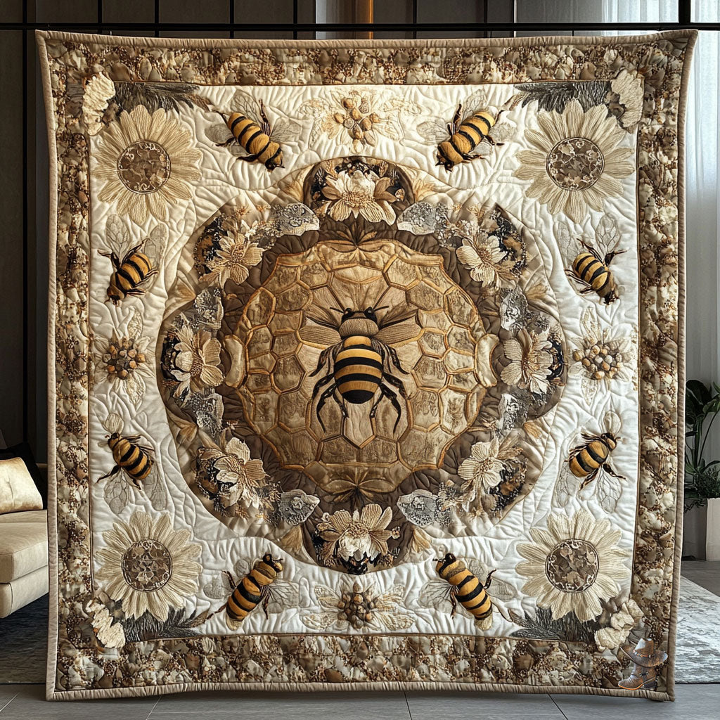 Lovely Bee WU2610024CL Quilt
