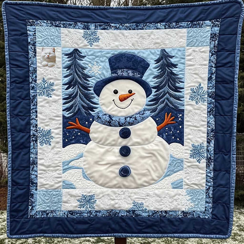 Snowman Smile WN0710022CL Quilt