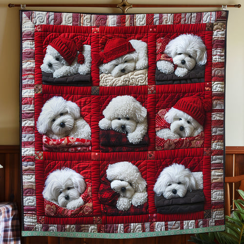 Bichon Frise Dream WN1209075CL Quilt