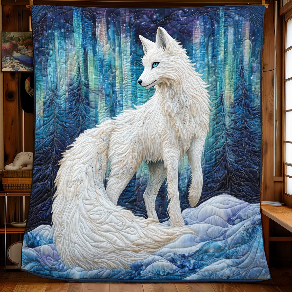 Aurora Celestial Wolf XB2702021CL Quilt