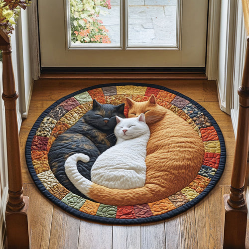 Nap Nest CP2805029CL Quilted Round Mat