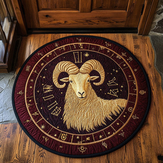 Golden Goat CP1707038CL Quilted Round Mat