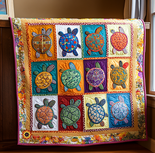 Turtle Lover YR2312018CL Quilt