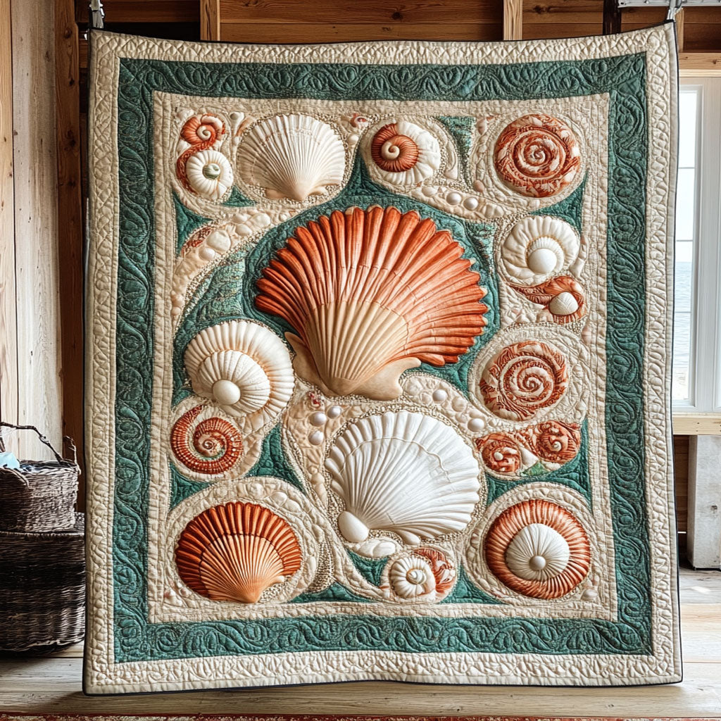 Shell Harmony CP1808024CL Quilt – Cozzyhomes