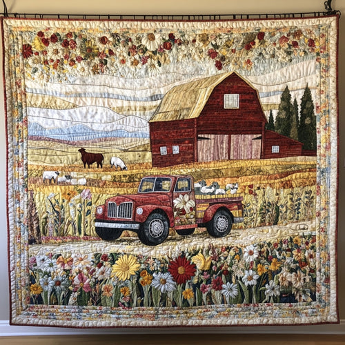 Farmer Love The Field WU0401068CL Quilt