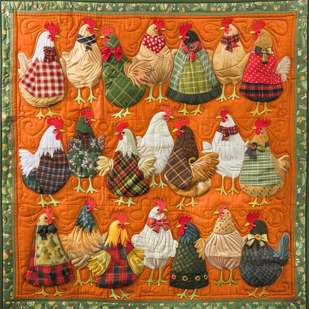 Farmyard Beauties XR0409024CL Quilt