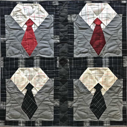 Father's Day Tie WJ0607019CL Quilt