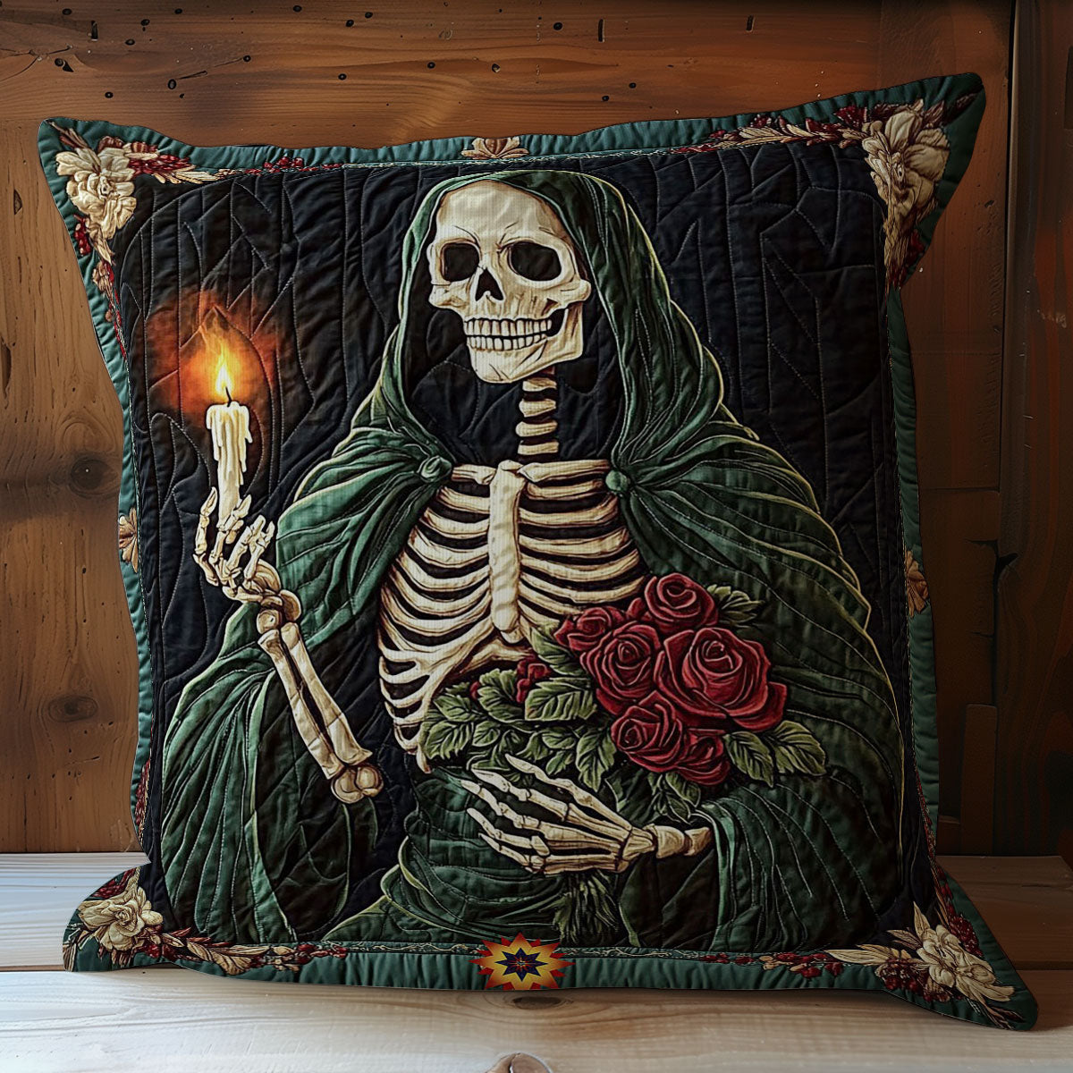 Mystic Skeleton WY0912086CL Quilt Pillow Case