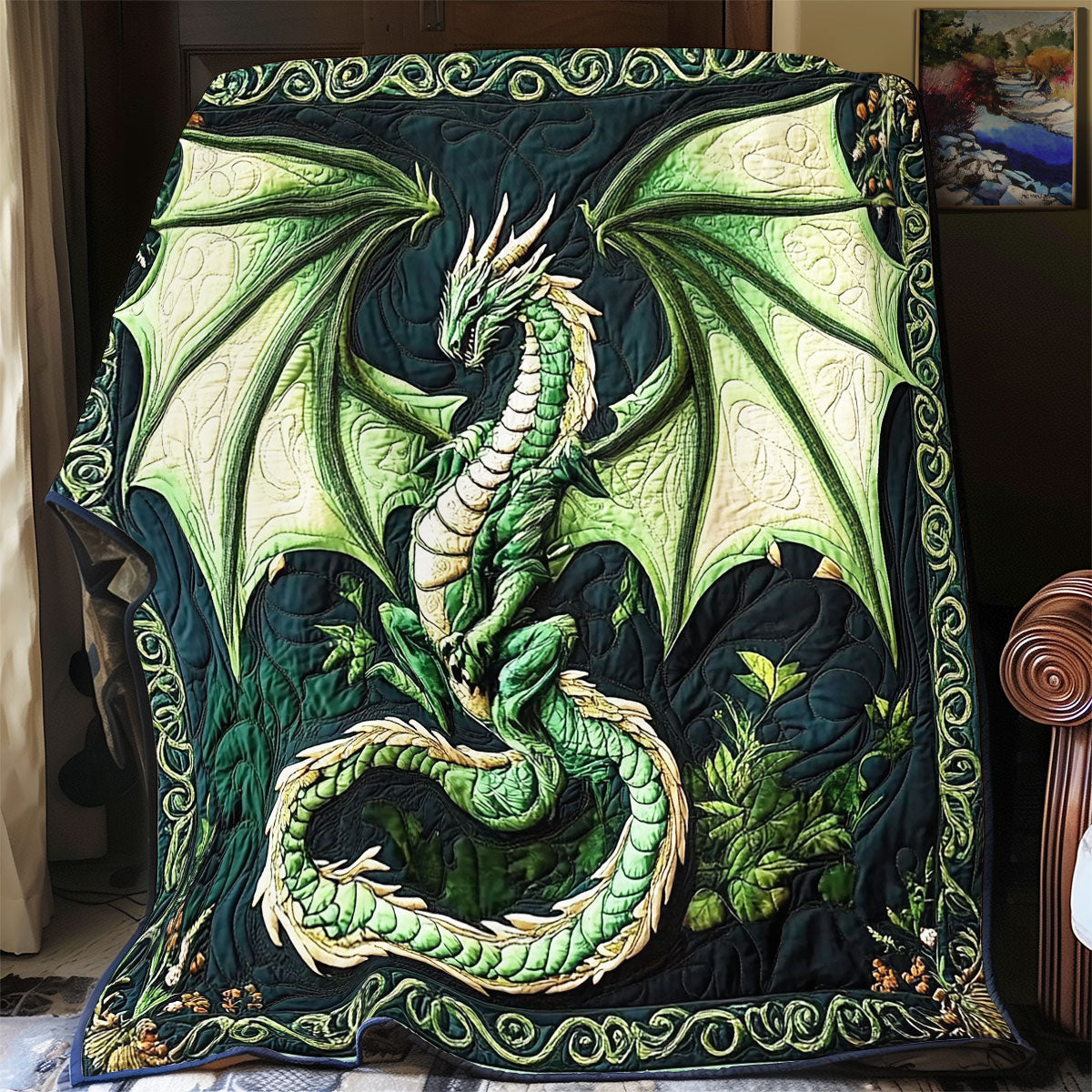 Celtic Dragon WX1801009CL Quilt
