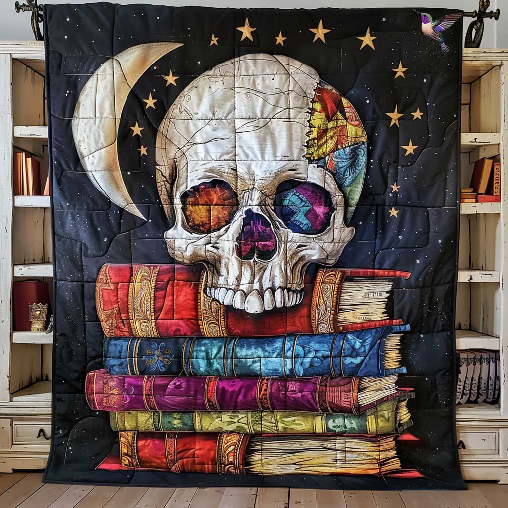 Sorcerer's Magic Skull WP2110018CL Quilt