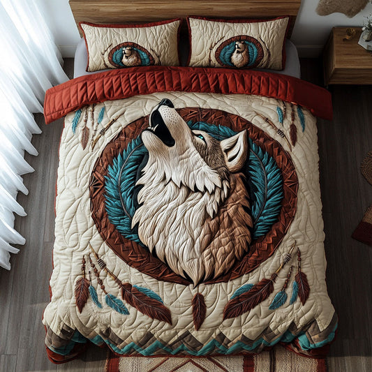 Sacred Wolf CP1009047CL Duvet Cover Set