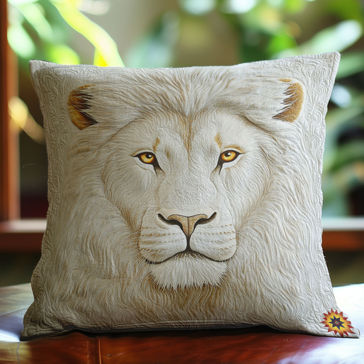 Lion WY2611047CL Quilt Pillow Case