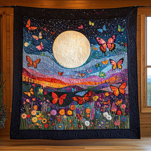 Nightsky Butterfly WP1811005CL Quilt