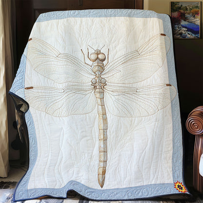 White Dragonfly WY1911087CL Quilt