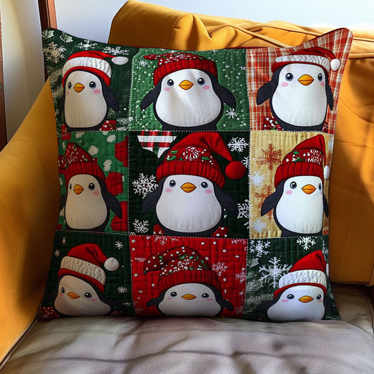 Christmas Penguin WJ2809030CL Quilt Pillow Case