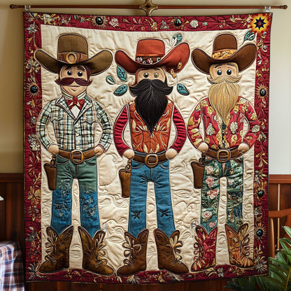 Cowboy Nutcracker WY0712048CL Quilt