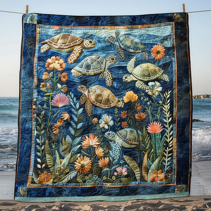 Sea Turtle WJ1209027CL Quilt