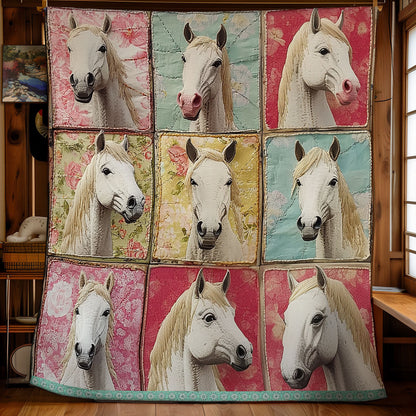 Horse WU3009012CL Quilt