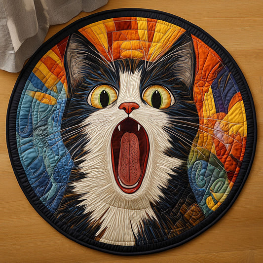 Oh My God CP0207019CL Quilted Round Mat