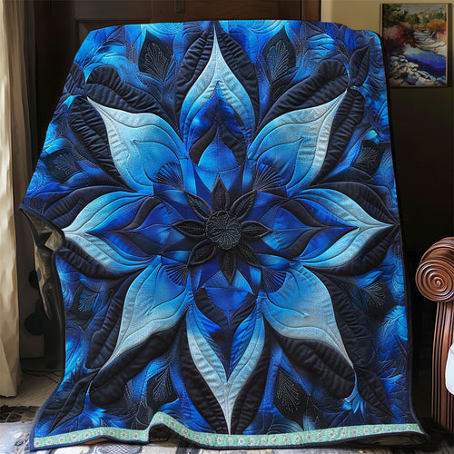 Blue Twilight Petals WN1309006CL Quilt