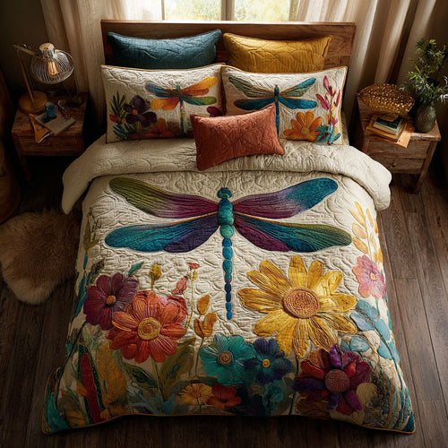 Dragonfly Bloom CW2108015CL Duvet Cover Set