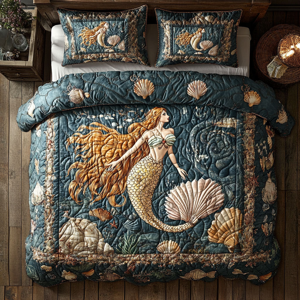 Mermaid WX0201064CL Duvet Cover Set