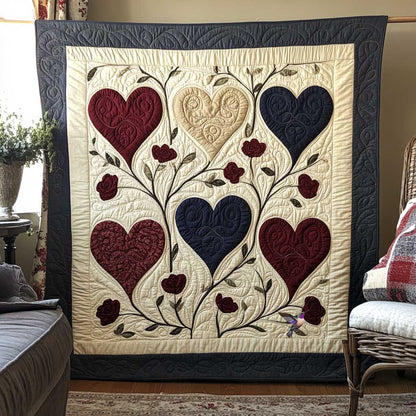 Roses Heart WP2611034CL Quilt