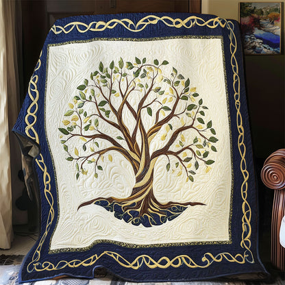 Vintage Tree Of Life WY2001105CL Quilt
