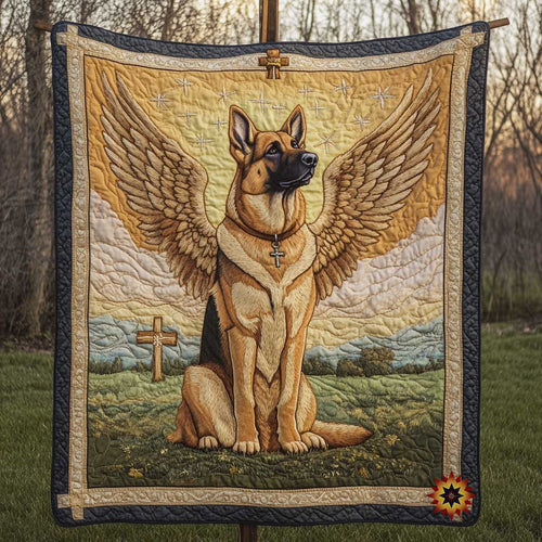 German Shepherd Angel WN0410039CL Quilt