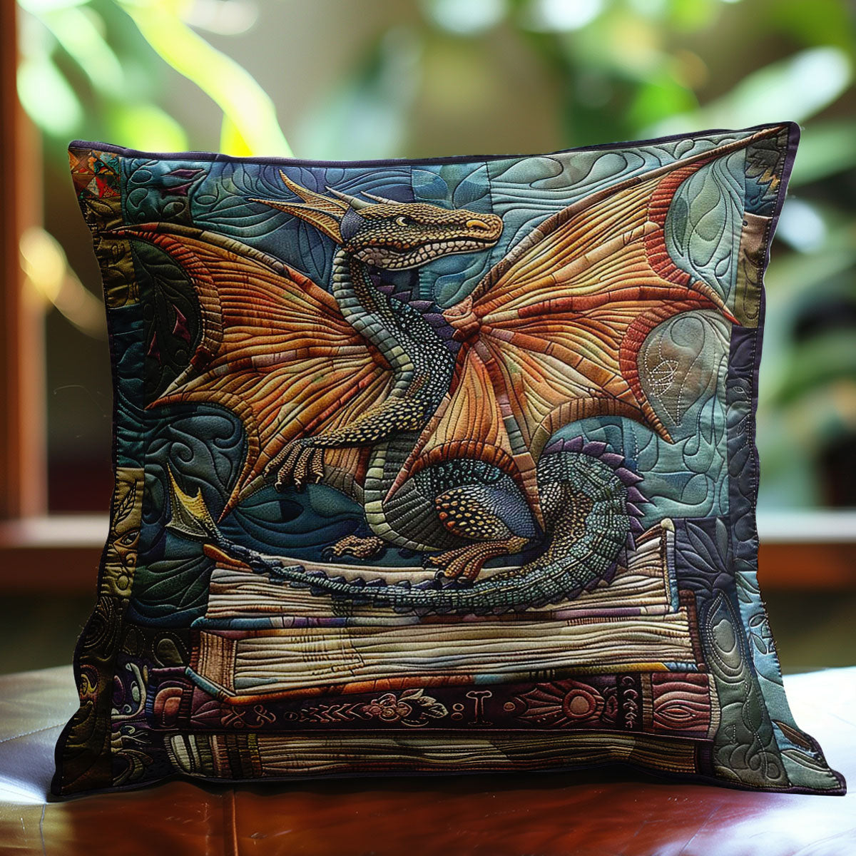 Dragon Defender WN0310097CL Quilt Pillow Case