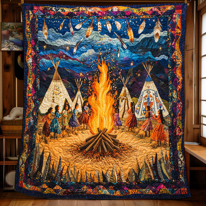 Tribal Fire XB0303023CL Quilt