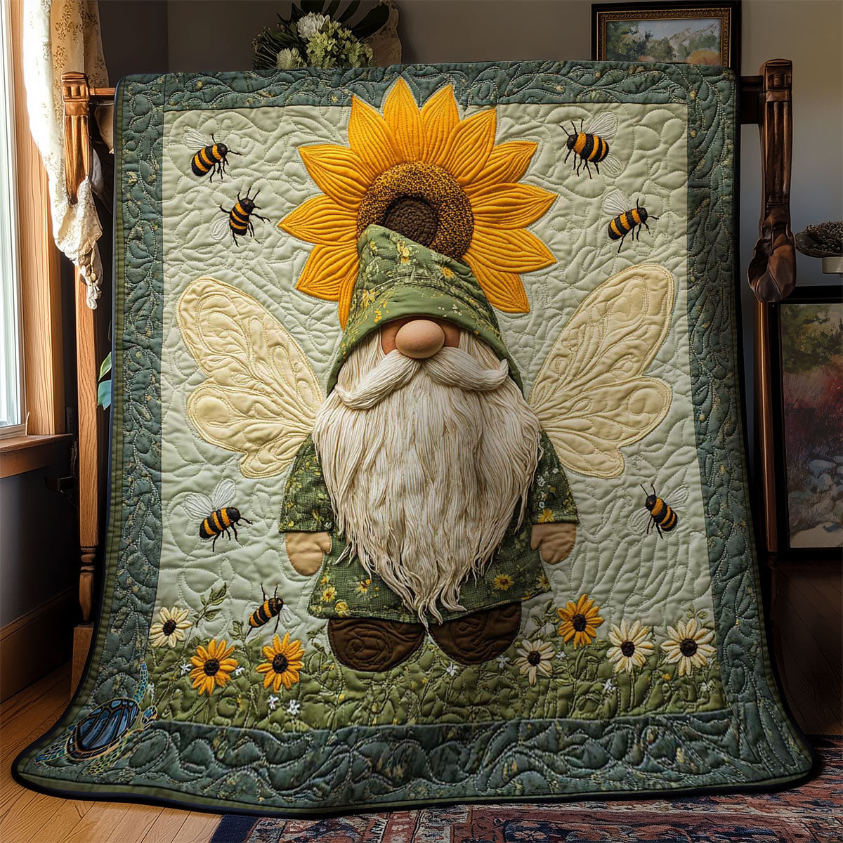 Gnome Sunshine WN1411065CL Quilt