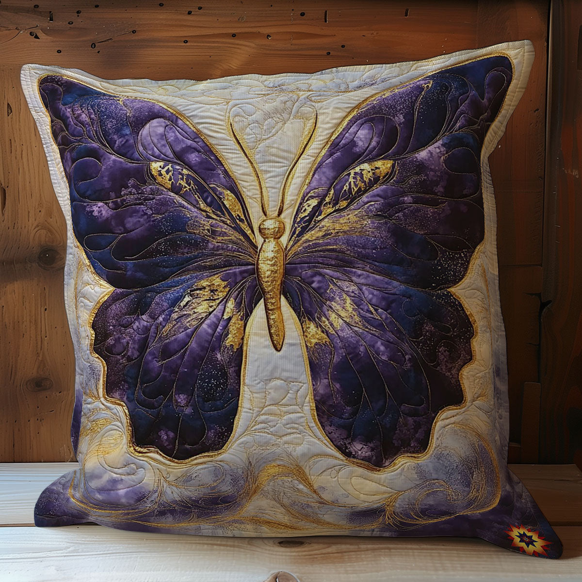 Mystic Purple Butterfly WY0912094CL Quilt Pillow Case
